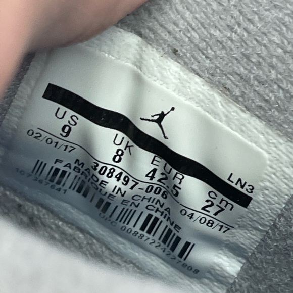 JORDAN 4 Motorsport Alternate 2017 sz Men’s US 9 EUC no box - Picture 10 of 10